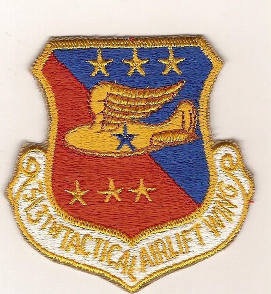 313Th Tactical Airlift Wing Patch Memorabilia Collectible