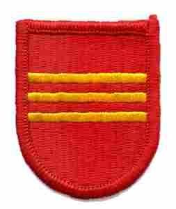 319th Field Artillery 3rd Battalion Beret Flash