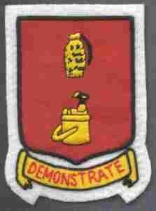31st Engineer Battalion Custom made Cloth Patch - Saunders Military Insignia