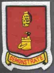 31st Engineer Battalion Custom made Cloth Patch - Saunders Military Insignia