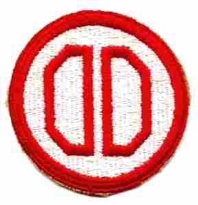 31st Infantry Division cloth patch, Authentic WWII Reproduction - Saunders Military Insignia