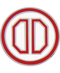 31st Infantry Division metal hat pin - Saunders Military Insignia