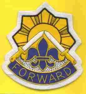 32nd Infantry Brigade, Custom made Cloth Patch - Saunders Military Insignia
