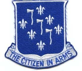 333rd Airborne Infantry Custom made Cloth Patch - Saunders Military Insignia