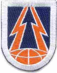 335th Theater Signal Command Beret Flash
