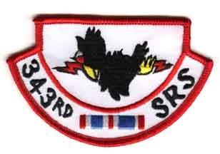 Collectible 343rd Strategic Reconnaissance Squadron Patch