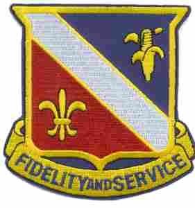 350th Infantry Regiment Custom made Cloth Patch - Saunders Military Insignia