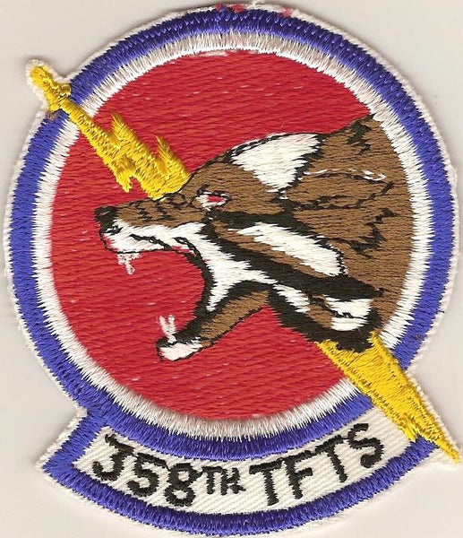 358th TFTS Patch Aviation Collector Grade Authentic Patch