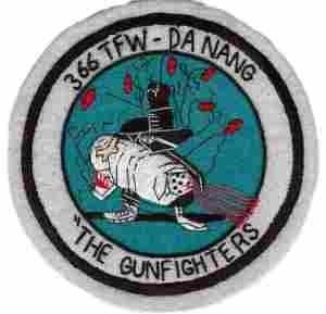366th Tactical Fighter Wing Da Nang USAF Patch Collectible