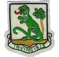 36th Tank Battalion hand made cloth patch - Saunders Military Insignia