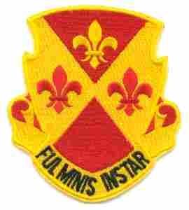387th Field Artillery Battalion Custom made Cloth Patch