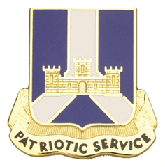 393rd Regiment Unit Crest - Saunders Military Insignia