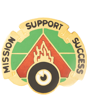 394th Support Battalion unit crest - Saunders Military Insignia