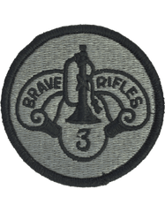 3rd Armored Cavalry ACU patch with Velcro - Saunders Military Insignia