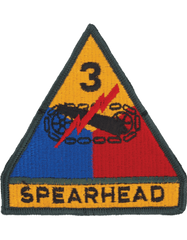 3rd Armored Division full color patch - Saunders Military Insignia