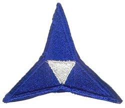 3rd Army Corps (III) Patch, WWII Original