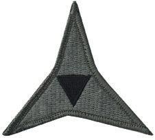 3rd Corps, Army ACU Patch with Velcro - Saunders Military Insignia