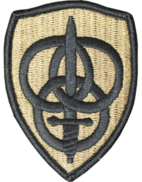 3rd Personnel Command Scorpion Patch With Velcro Backing - Saunders Military Insignia