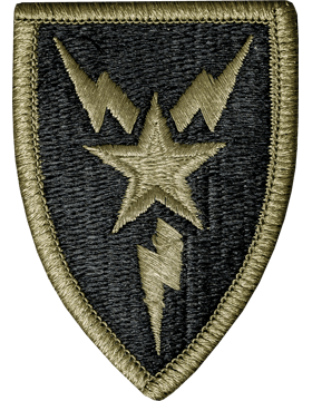 3rd Signal Brigade Scorpion Patch With Velcro Backing - Saunders Military Insignia