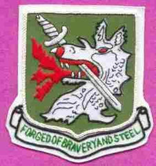 3rd Tank Battalion color patch Patch - Saunders Military Insignia