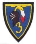 3rd Training Brigade Patch, Handmade - Saunders Military Insignia
