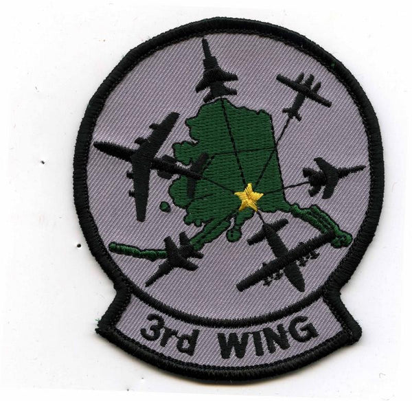 3Rd Wing Gaggle USAF Patch Emblem For Collectors Gear
