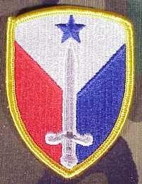 407th Support Brigade Full Color Merrowed Border