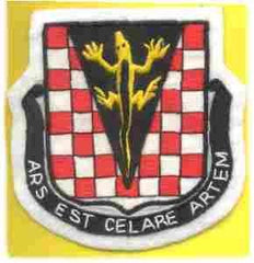 40th Engineer Battalion (Camouflage) Custom made Cloth Patch - Saunders Military Insignia