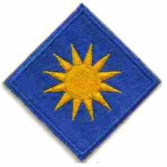 40th Infantry Division Patch Authentic WWII Repro Cut Edge - Saunders Military Insignia