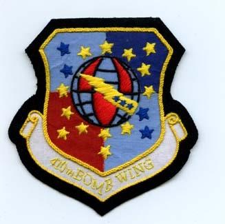 410th Bombardment Wing Patch Premium Quality Embroidered