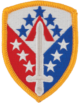 410th Support Brigade unit patch - Saunders Military Insignia