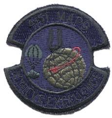 41st Mobile Aerial Port Squadron Subdued Patch Collectors