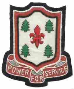 43rd Engineer Battalion Custom made Cloth Patch