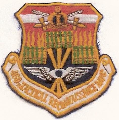 460th Tactical Reconnaissance Wing Patch Emblem Authentic