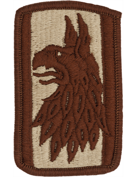 470th Military Intelligence Desert patch
