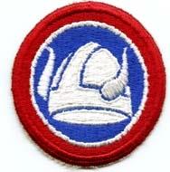 47th Infantry Division Patch, Authentic Repro WWII Cut Edge - Saunders Military Insignia