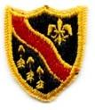 48th Antiaircraft Artillery Battalion, Scarf Patch Cut Edge