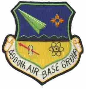 4900th Air Base Group Patch Collectible Military Emblem