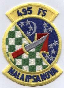 495th Fighter Squadron Patch for Aviation Collectors