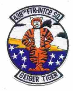 498th Fighter Interceptor Squadron Patch - Saunders Military Insignia