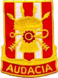 4th Artillery Regiment Custom made Cloth Patch