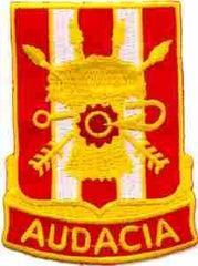 4th Artillery Regiment Custom made Cloth Patch - Saunders Military Insignia