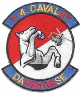 4th Cavalry 1st Squadron Full Color Patch - Saunders Military Insignia