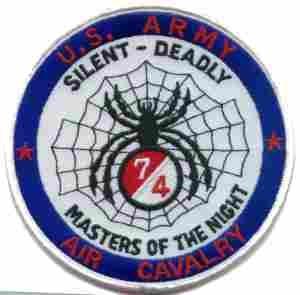 4th Cavalry  7th, Patch Custom Handmade patch
