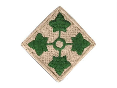 4th Infantry Division Color Patch - Saunders Military Insignia