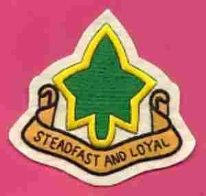 4th Infantry Division NCBU Patch - Saunders Military Insignia