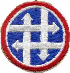 4th Logistical Support Command Patch Repro Cut Edge - Saunders Military Insignia