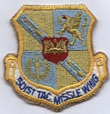 501st Tactical Missile Wing Patch Military Collectible
