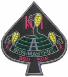 506th Infantry 3rd 'Bushmasters', Patch