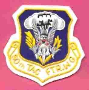 50th Tactical Fighter Wing Patch Emblem Custom Crafted